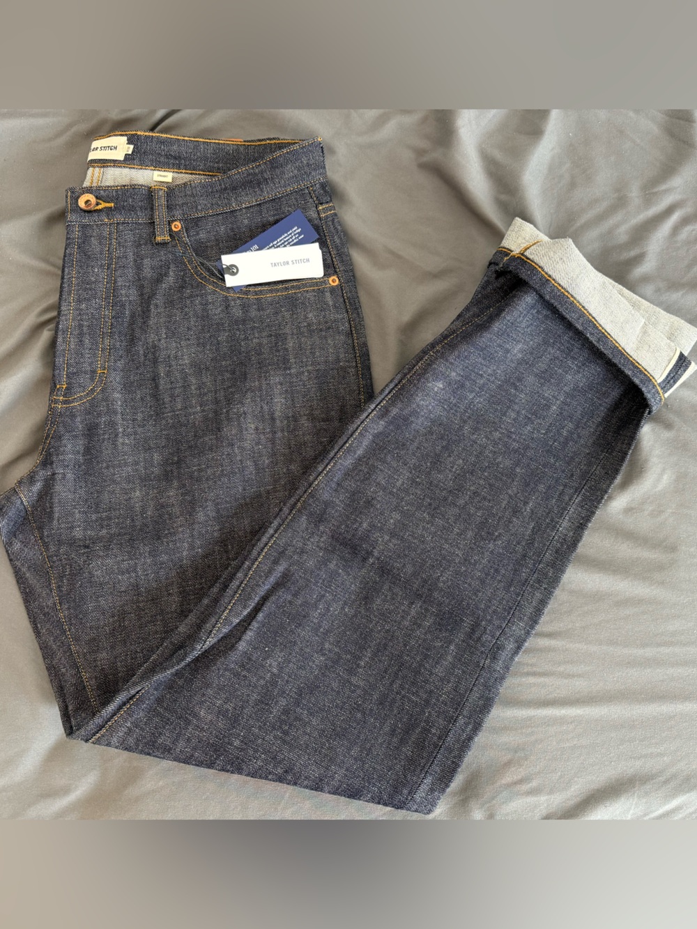 Taylor Stitch Straight Raw Indigo Selvedge Jeans